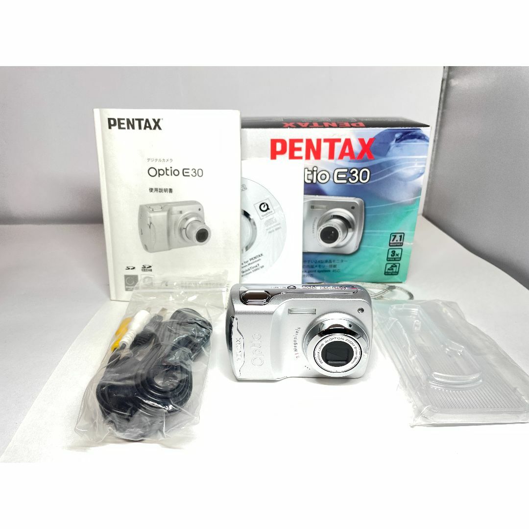 PENTAX(ペンタックス)の極上品 ペンタックス Optio E30 スマホ/家電/カメラのカメラ(コンパクトデジタルカメラ)の商品写真