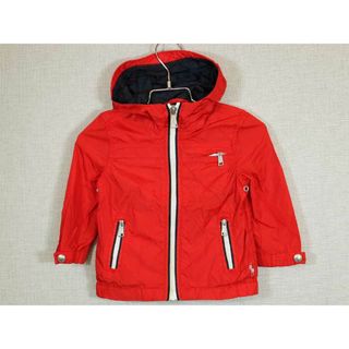 ラルフローレン(Ralph Lauren)の【値下げ!】[ラルフローレン/Ralph Lauren]85cm ブルゾン/ウインドブレーカー 赤×濃紺【中古】子供服 キッズ kids ベビー服 baby 男の子 女の子 春 012032 otr(ジャケット/コート)