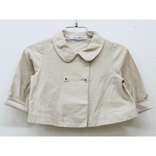 ファミリア(familiar)の▽ファミリア/familiar▽80cm ジャケット/アウター ベージュ【中古】子供服 キッズ kids ベビー服 baby 女の子 春 otr 512042(ジャケット/コート)