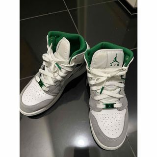 ナイキ(NIKE)のNike AirJordan1 Mid SE PineGreen 23cm(スニーカー)