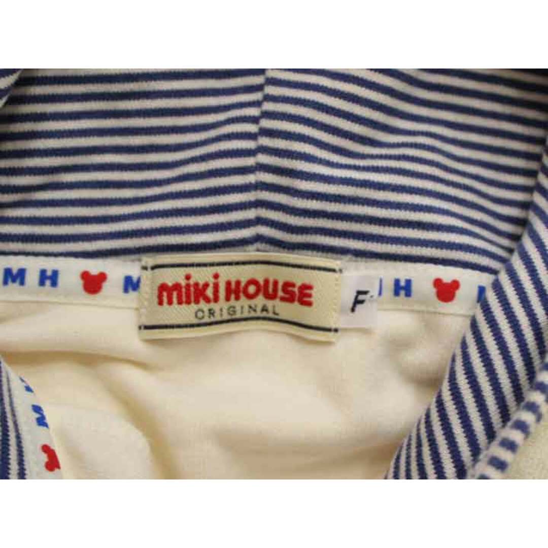 mikihouse(ミキハウス)の†ミキハウス/mikihouse†70-90cm ポンチョ クリーム色【中古】子供服 キッズ kids ベビー服 baby 男の子 春 302032 otr キッズ/ベビー/マタニティのベビー服(~85cm)(その他)の商品写真