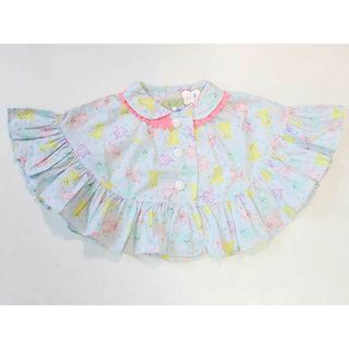 フェフェ(fafa)の☆フェフェ/fafa☆70-90cm マント/ポンチョ/ケープ 水色 【中古】子供服 キッズ kids ベビー服 baby 女の子 春 423032 otr(その他)