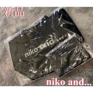 ニコアンド(niko and...)の☆新品niko and...トートバッグ&ポーチ付き☆(トートバッグ)