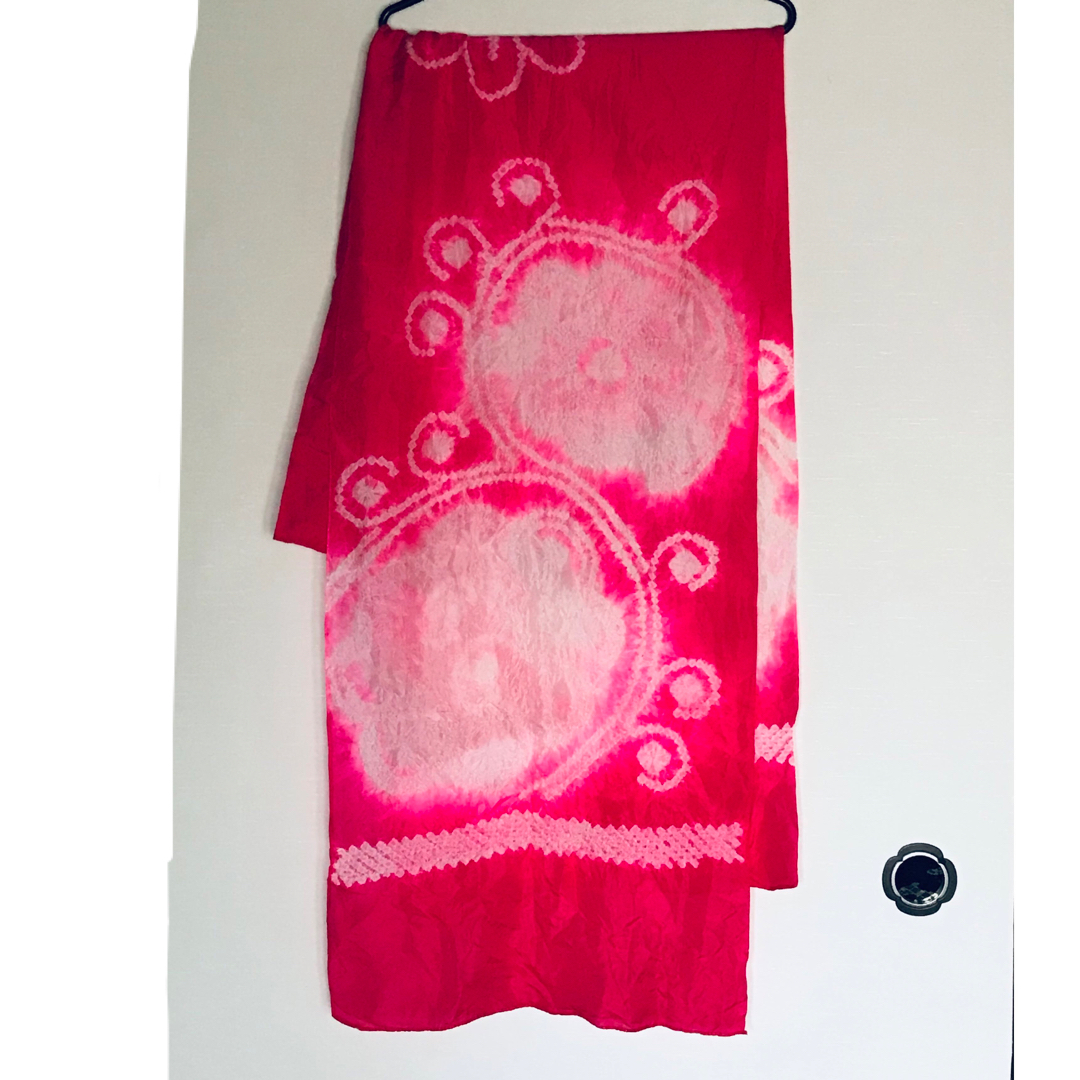ジュニア　兵児帯　赤系 レディースの水着/浴衣(浴衣帯)の商品写真