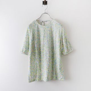 ミナペルホネン(mina perhonen)の新品未使用 新作 2024SS ミナペルホネン mina perhonen jellybeans カットソー 38/ミックス Tシャツ トップス リネン【2400013771191】(カットソー(長袖/七分))