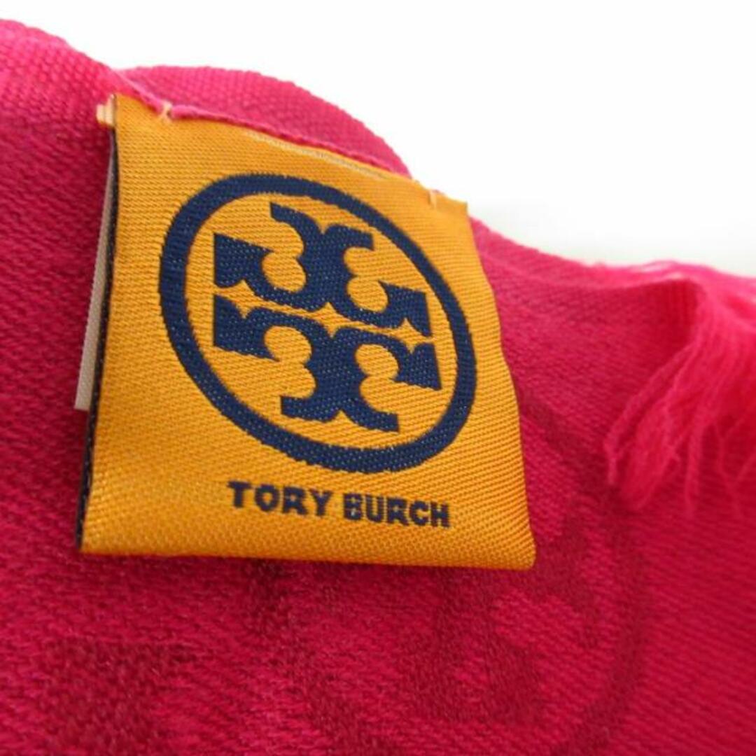 Tory Burch(トリーバーチ)のTORY BURCH(トリーバーチ) ストール(ショール) - ピンク ウール レディースのファッション小物(マフラー/ショール)の商品写真