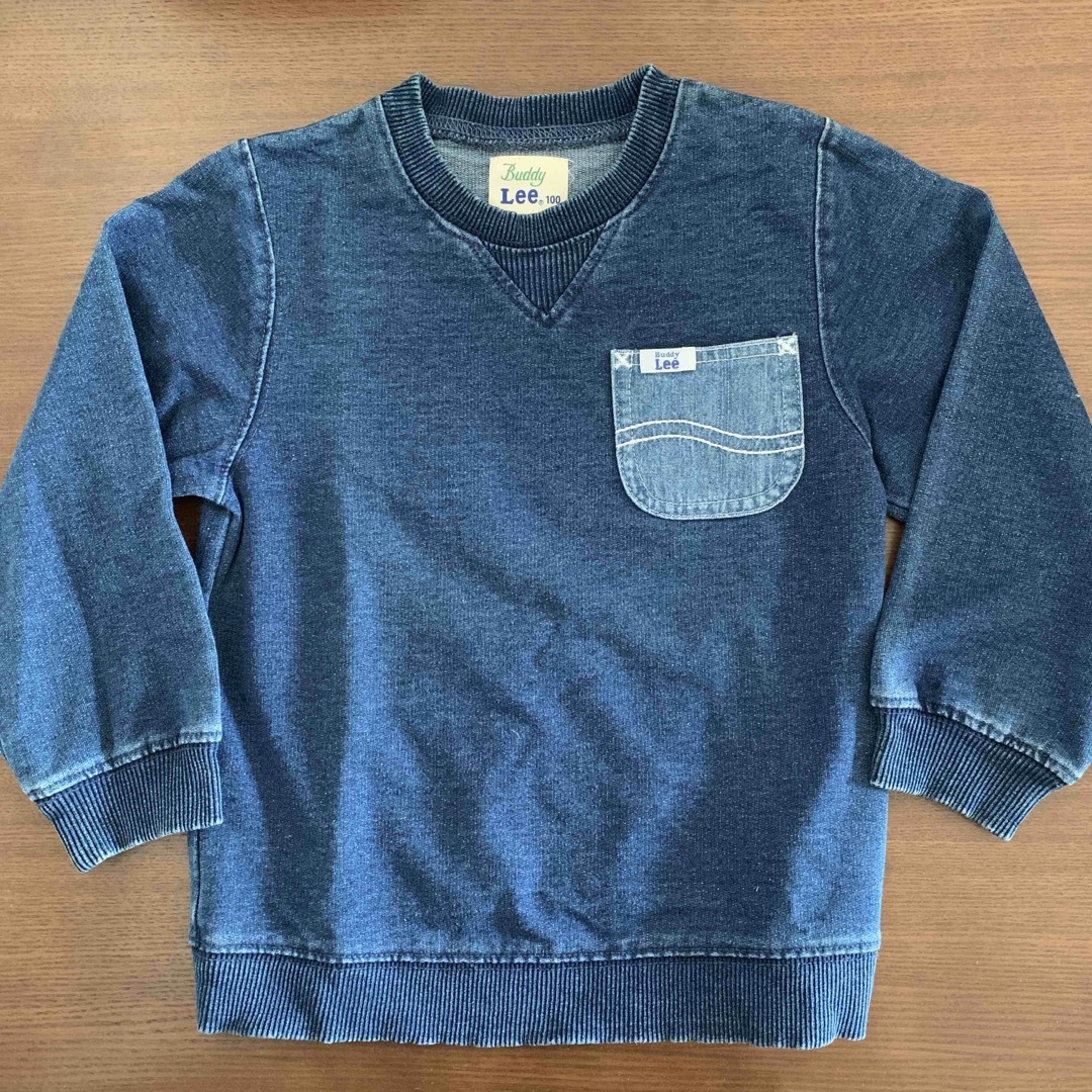 Buddy Lee(バディーリー)のBuddy Lee  トレーナー 100 キッズ/ベビー/マタニティのキッズ服男の子用(90cm~)(Tシャツ/カットソー)の商品写真