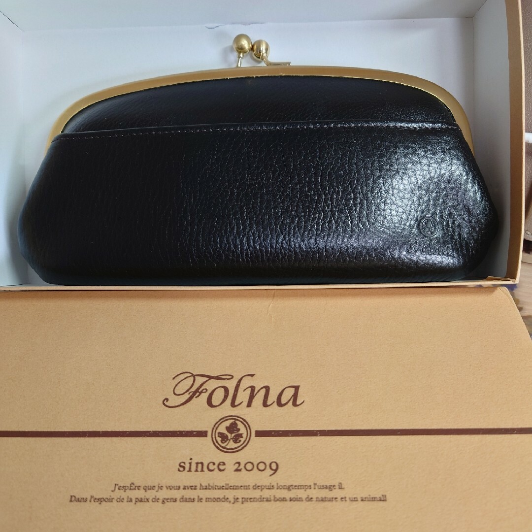 Folna(フォルナ)のＦolnaがま口長財布 レディースのファッション小物(財布)の商品写真