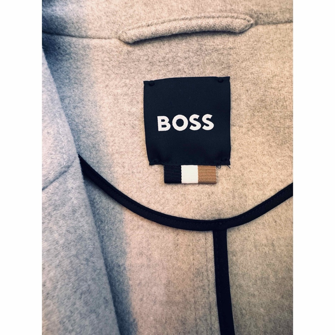 BOSS(ボス)のBOSSのエレガントなPureウールコート　ダブル メンズのジャケット/アウター(チェスターコート)の商品写真