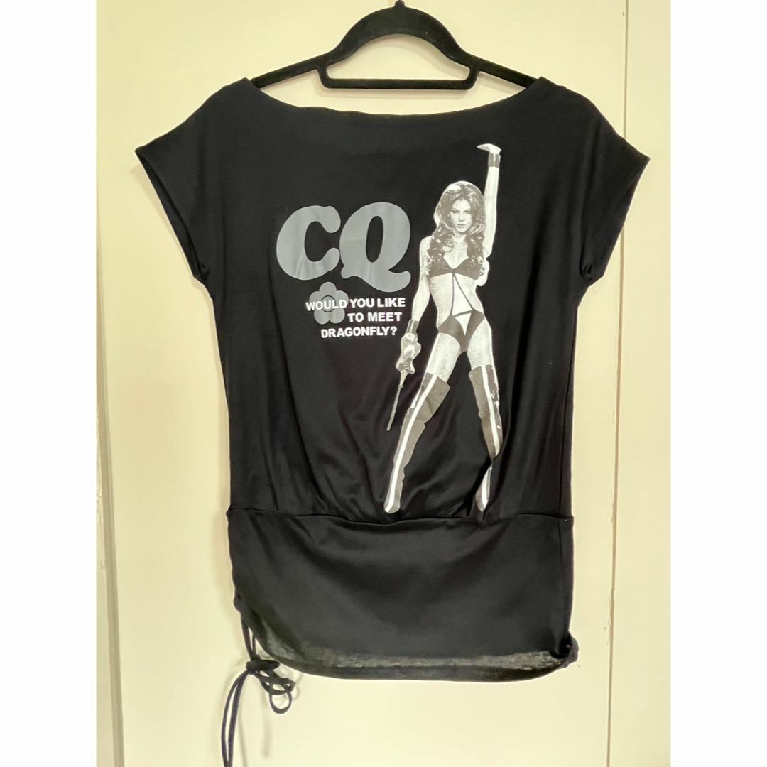 MARY QUANT(マリークワント)の【MARY QUANT LONDON】 プリントTシャツ 美品 レディースのトップス(Tシャツ(半袖/袖なし))の商品写真