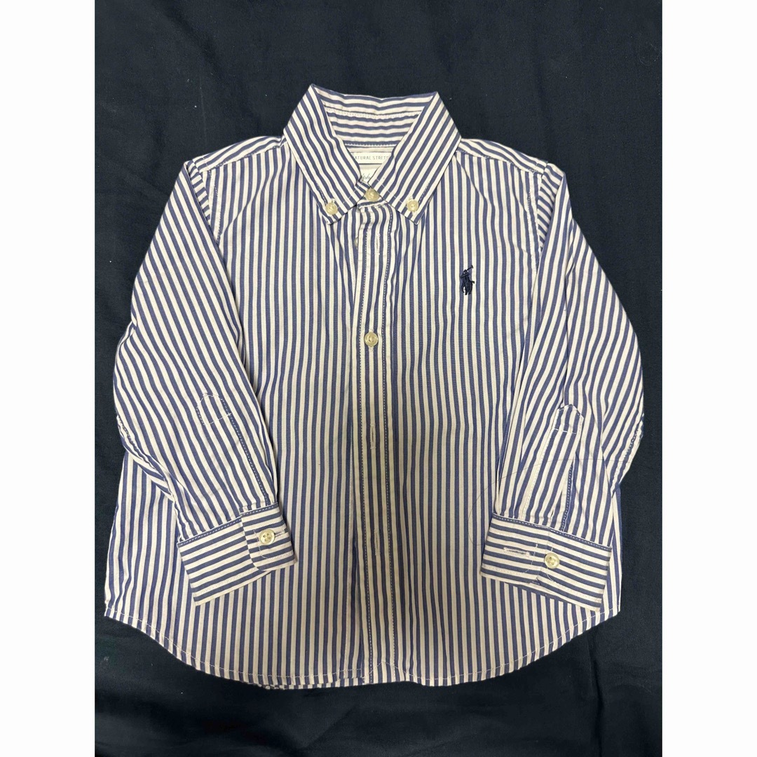 POLO RALPH LAUREN(ポロラルフローレン)のラルフローレン　長袖シャツ キッズ/ベビー/マタニティのベビー服(~85cm)(シャツ/カットソー)の商品写真