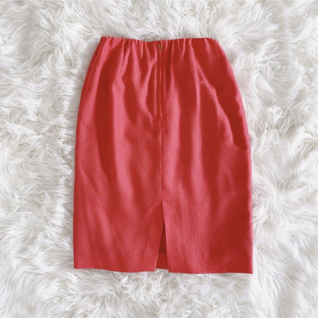 UNITED ARROWS(ユナイテッドアローズ)の【SALE】ユナイテッドアローズ　ひざ丈スカート ピンク　36 レディース レディースのスカート(ひざ丈スカート)の商品写真