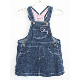 ミキハウス(mikihouse)の†ミキハウス/MIKIHOUSE† 85cm ジャンパースカート 紺【中古】子供服 キッズ kids ベビー服 baby 女の子 春夏秋 302032 onepi(スカート)