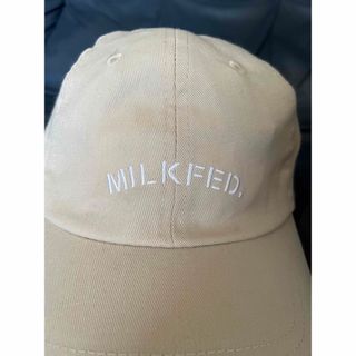 MILKFED. - MILKFED キャップ ベージュ