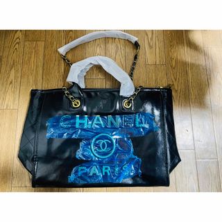 レア物★CHANEL テニスボール メッシュトート ココマーク シャネル