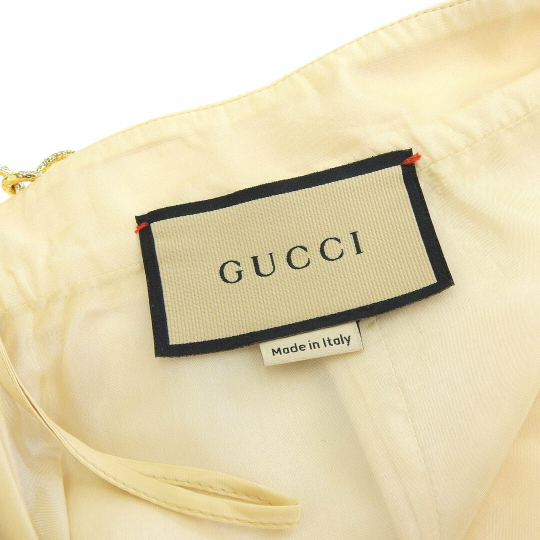 Gucci(グッチ)のグッチ GG チェーンベルト ブークレ ミニスカート 690728 レディース アイボリー GUCCI 【中古】 【アパレル・小物】 レディースのスカート(その他)の商品写真