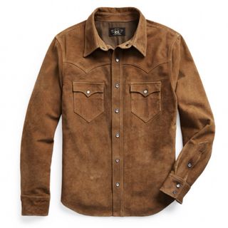 RRL - 最安RRL☆スエード ウエスタンシャツジャケット M 国内定価¥253,000