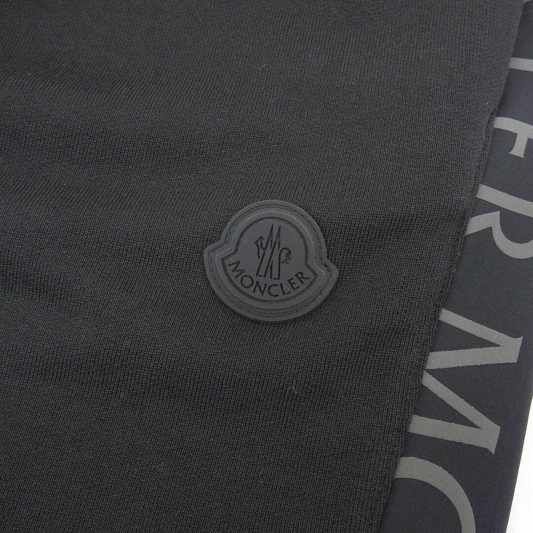 MONCLER(モンクレール)のモンクレール SWEAT BOTTOM サイドロゴ スウェットパンツ 8H000 14 809KR メンズ ブラック MONCLER 【中古】 【アパレル・小物】 メンズのパンツ(その他)の商品写真