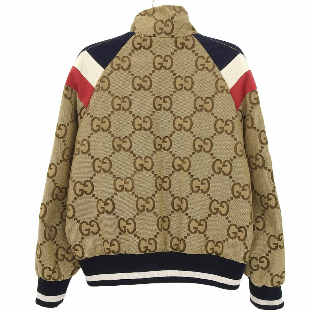 Gucci(グッチ)のグッチ ジャンボGG サイドライン ボンバージャケット シェリーライン グッチシマ 683257 メンズ ベージュ GUCCI 【中古】 【アパレル・小物】 メンズのジャケット/アウター(ブルゾン)の商品写真