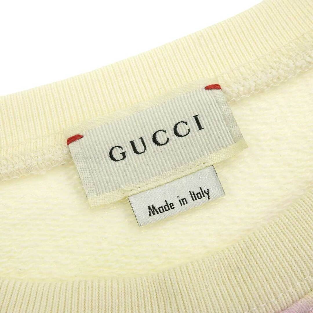 Gucci(グッチ)のグッチ キッズモデル ヒグチユウコ コラボ スウェット 612012 レディース アイボリー マルチカラー GUCCI 【中古】 【アパレル・小物】 レディースのトップス(トレーナー/スウェット)の商品写真