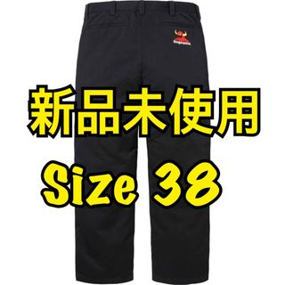 シュプリーム(Supreme)のSupreme Toy Machine Work Pant Black 38(ワークパンツ/カーゴパンツ)