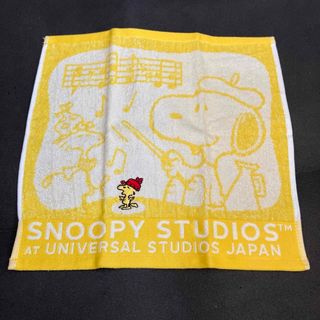 スヌーピー(SNOOPY)の新品 SNOOPY スヌーピー ハンドタオル ウッドストック 刺繍入り(その他)