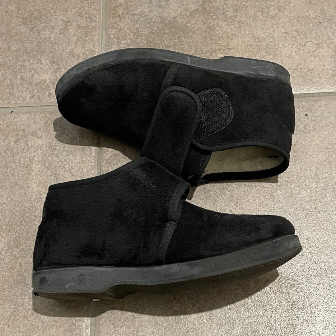 ラカデナ ボア ブーツ 29 18.5cm キッズ/ベビー/マタニティのキッズ靴/シューズ(15cm~)(ブーツ)の商品写真