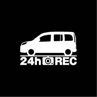 RENAULT - 【ドラレコ】ルノー カングー【KW系】後期型 24時間 録画中 ステッカー