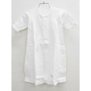 ファミリア(familiar)の【値下げ!】新品 未使用品[ファミリア/familiar]50cm べビー服/長袖ワンピース型インナー 白【ネット限定】子供 キッズ kids ベビー baby 女の子 春夏秋冬 905032 childcare(肌着/下着)