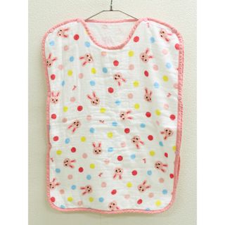 ミキハウス(mikihouse)の【値下げ!】▲ミキハウス/mikihouse▲70-90cm位(フリー) スリーパー/おくるみ/小物 白×ピンク系 ドット柄 うさこちゃん お昼寝 寝具 部屋着【中古】【ネット限定】子供 キッズ kids ベビー baby 女の子 春夏秋冬 115032 childcare(その他)