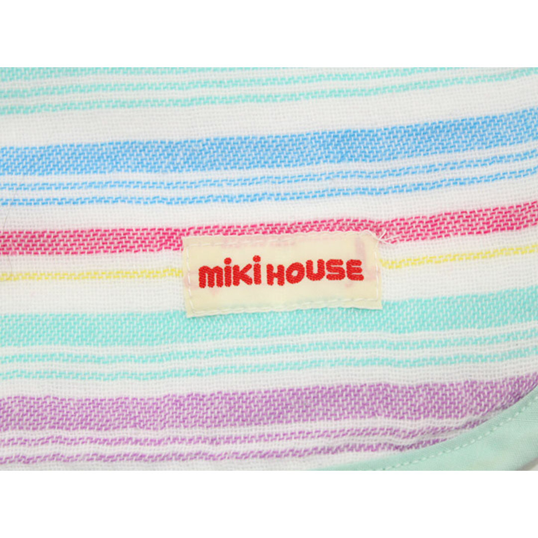 mikihouse(ミキハウス)の【値下げ!】▲ミキハウス/mikihouse▲70-90cm位(フリー) スリーパー/おくるみ/小物 マルチボーダー お昼寝 寝具【中古】【ネット限定】子供 キッズ kids ベビー baby 男の子 女の子 春夏秋冬 115032 childcare キッズ/ベビー/マタニティのベビー服(~85cm)(その他)の商品写真