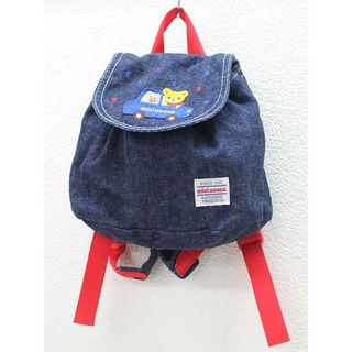 ミキハウス(mikihouse)の【値下げ!】▽ミキハウス/mikihouse▽リュックサック インディゴ【中古】子供 キッズ kids  ベビー baby 男の子 春夏秋冬 400122 bagetc(リュックサック)