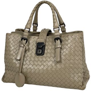 ボッテガヴェネタ(Bottega Veneta)のボッテガヴェネタ イントレチャート ローマバッグ レディース 【中古】(ハンドバッグ)