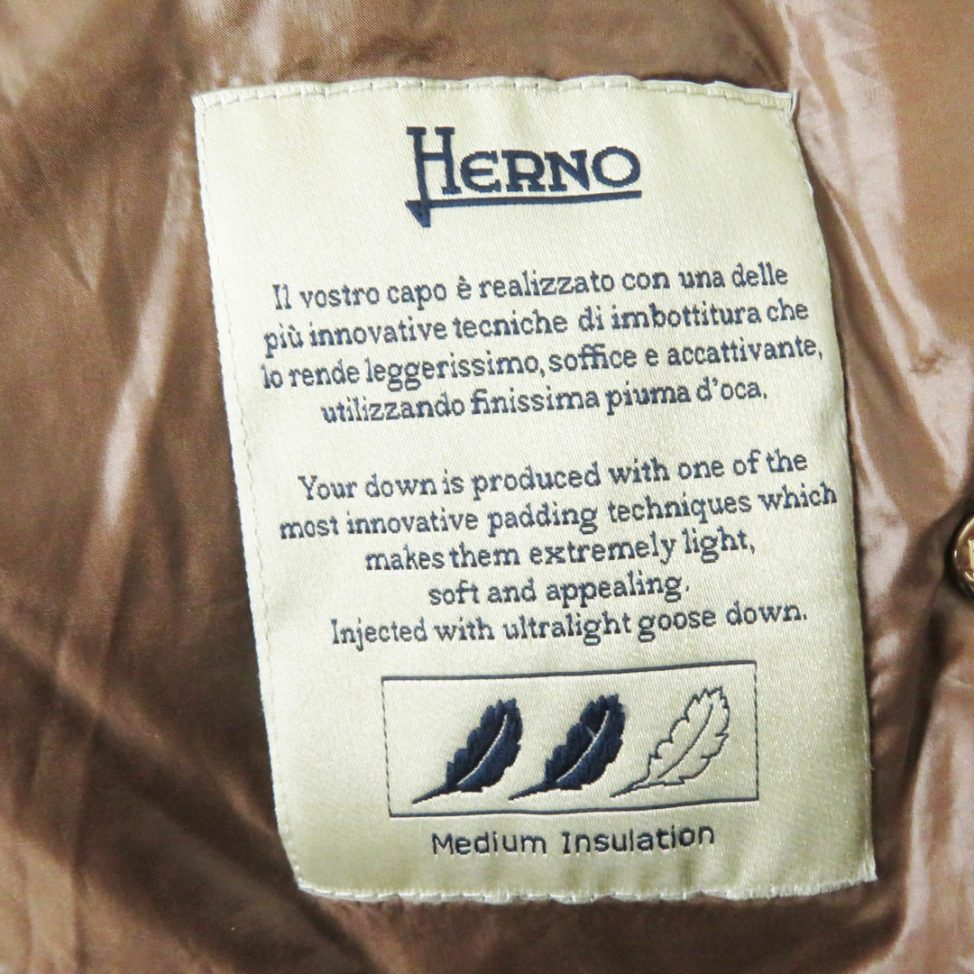 HERNO - 良品 Herno ヘルノ 2022年製 PI0505DIC AMELIA アメリア HERNO - 良品 Herno ヘルノ 2022年製 PI0505DIC AMELIA アメリア