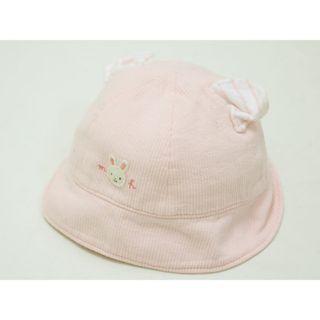 ミキハウス(mikihouse)の◇ミキハウス/mikihouse◇40-44cm ハット/帽子 ピンク【中古】子供 キッズ kids ベビー baby 女の子 春夏 615032 bagetc(帽子)