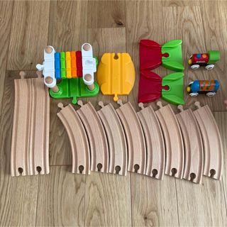 BRIO - ◇つながレール◇プラレール＋BRIO✳︎連結部品✳︎木製