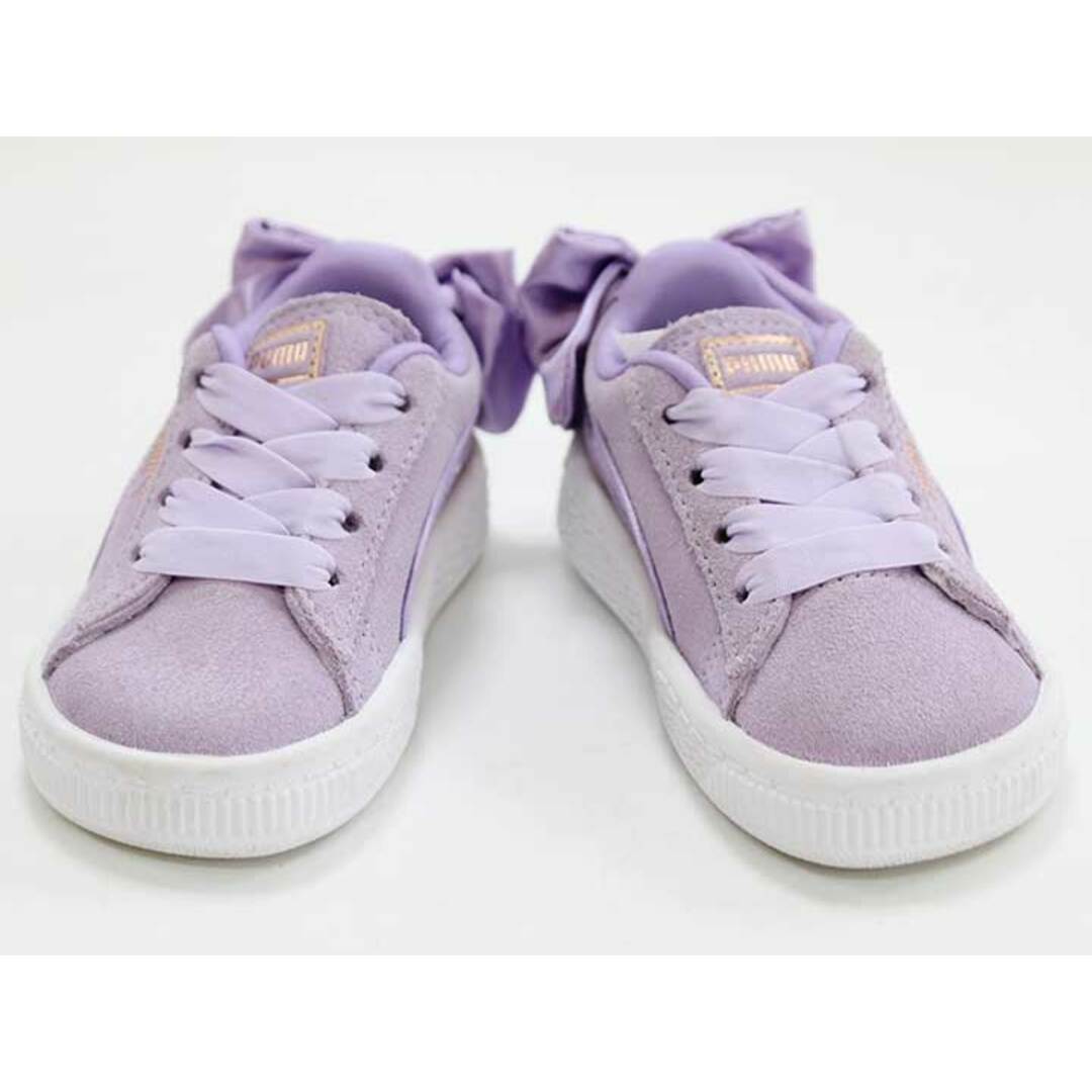 PUMA(プーマ)の【値下げ!】◇プーマ/PUMA◇12cm スニーカー/シューズ/靴 紫【中古】子供 キッズ kids  ベビー baby 女の子 春夏秋冬 015032 shoes キッズ/ベビー/マタニティのベビー靴/シューズ(~14cm)(スニーカー)の商品写真