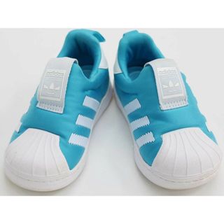 アディダス(adidas)の◇アディダス/adidas◇13cm スニーカー/スポーツシューズ/運動靴 水色×白【中古】子供 キッズ kids ベビー baby 男の子 女の子 春夏秋冬 shoes 902042(スニーカー)