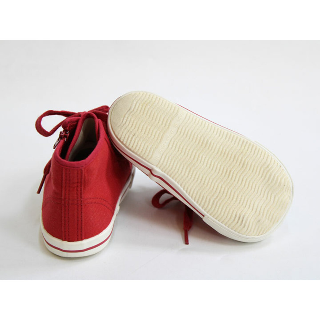 BURBERRY(バーバリー)の【値下げ!】▲バーバリー/BURBERRY▲14cm スニーカー/シューズ/靴 赤【中古】子供 キッズ kids ベビー baby 女の子 春夏秋冬 913032 shoes キッズ/ベビー/マタニティのベビー靴/シューズ(~14cm)(スニーカー)の商品写真