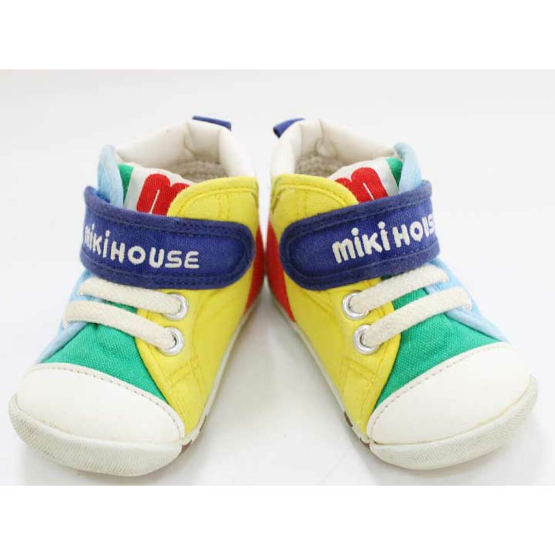 mikihouse(ミキハウス)の【値下げ!】現行◇ミキハウス/mikihouse◇11.5cm シューズ/靴 マルチカラー【中古】子供 キッズ kids ベビー baby 男の子 春夏秋冬 429022 shoes キッズ/ベビー/マタニティのベビー靴/シューズ(~14cm)(スニーカー)の商品写真