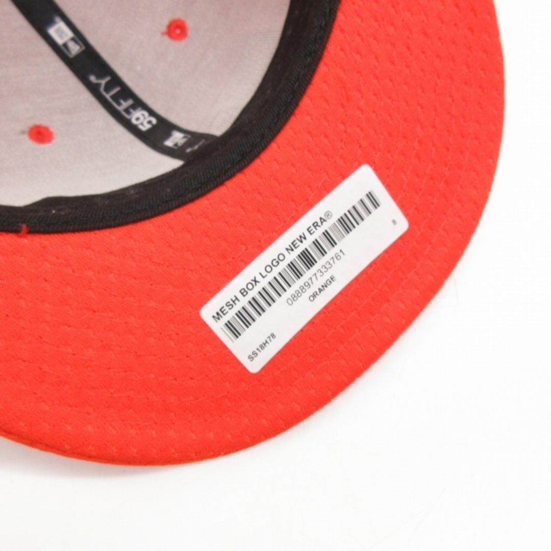 Supreme(シュプリーム)のシュプリーム ×NEW ERA 18SS Mesh Box Logo Cap 8 メンズの帽子(キャップ)の商品写真