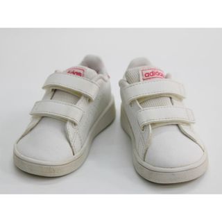 アディダス(adidas)の【値下げ!】▲アディダス/adidas▲12cm スニーカー/シューズ/靴 白×ピンク【中古】子供 キッズ kids ベビー baby 女の子 春夏秋冬 311132 shoes(スニーカー)