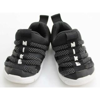 ナイキ(NIKE)の◇ナイキ/NIKE◇12cm スニーカー/スポーツシューズ/運動靴 黒×白【中古】子供 キッズ kids ベビー baby 男の子 女の子 春夏秋冬 shoes 421042(スニーカー)