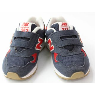 ニューバランス(New Balance)の【値下げ!】♪ニューバランス/NB/New Balance♪12.5cm スニーカー/シューズ/靴 紺×赤 313【中古】子供 キッズ kids  ベビー baby 男の子 春夏秋冬 400132 shoes(スニーカー)