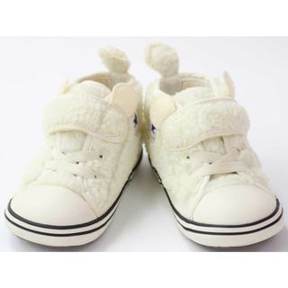 コンバース(CONVERSE)の【値下げ!】◇コンバース/CONVERSE◇14cm スニーカー/シューズ/靴 オフホワイト【中古】子供 キッズ kids ベビー baby 男の子 女の子 秋冬 120132 shoes(スニーカー)