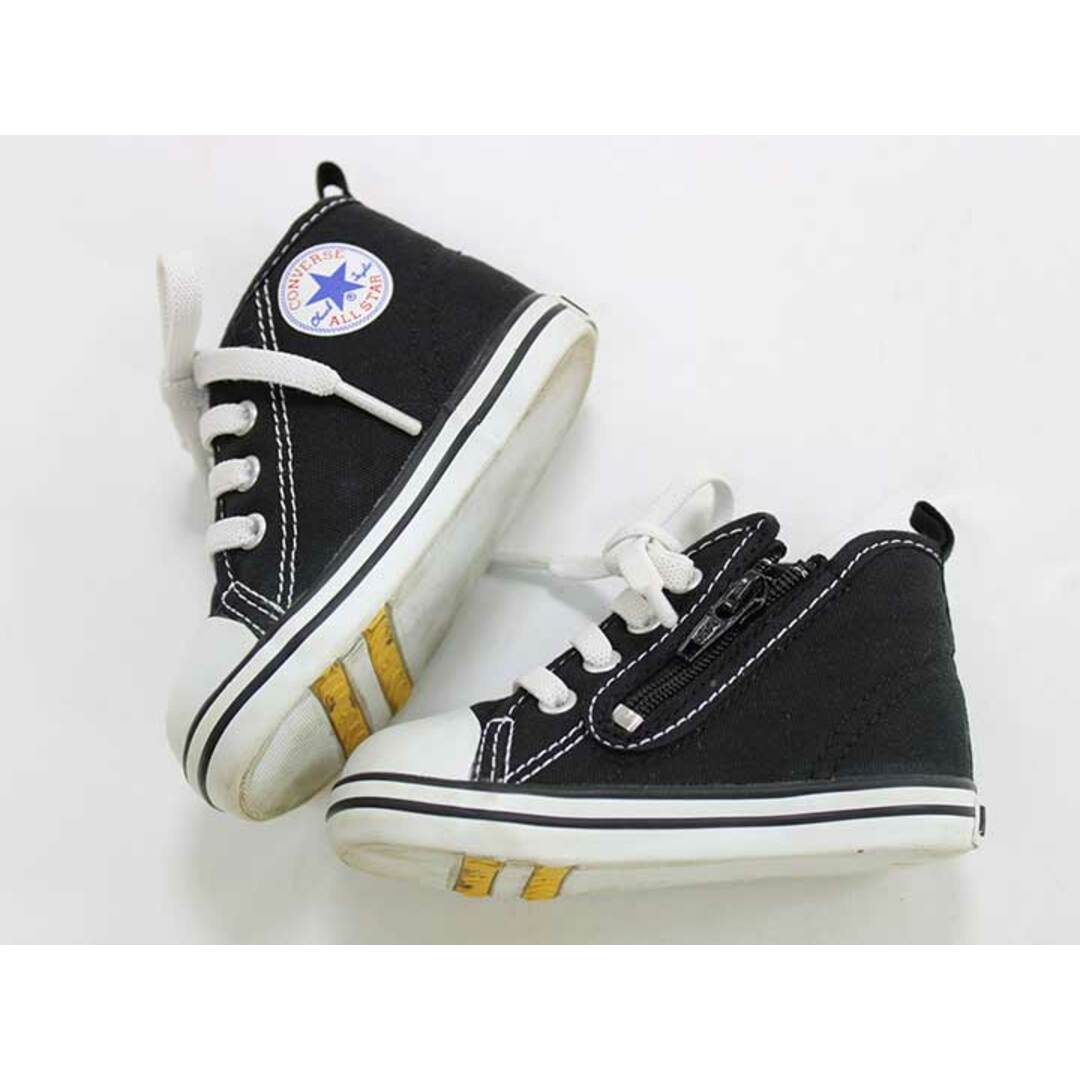 CONVERSE(コンバース)の【値下げ!】▲コンバース/CONVERSE▲12cm スニーカー/シューズ/靴 黒 オールスター【中古】子供 キッズ kids ベビー baby 男の子 女の子 春夏秋冬 602022 shoes キッズ/ベビー/マタニティのベビー靴/シューズ(~14cm)(スニーカー)の商品写真