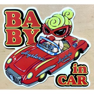 HYSTERIC MINI - ヒスミニ☆正規品☆新品☆ベビーインカー☆外貼り☆カー用品☆ヒステリックミニ☆4