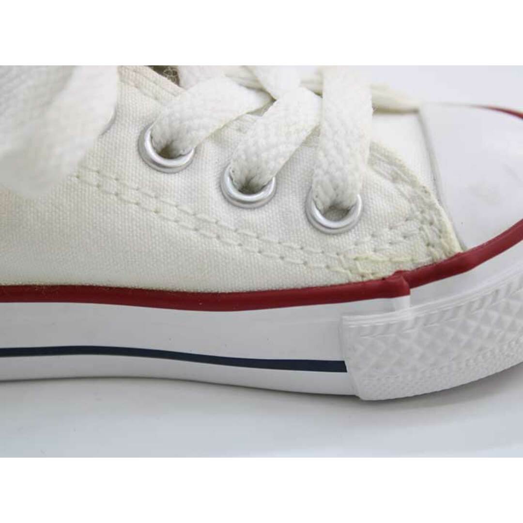 CONVERSE(コンバース)の▼コンバース/CONVERSE▼11.5cm スニーカー/シューズ/靴 白×白 【中古】子供 キッズ kids ベビー baby 男の子 女の子 春夏秋冬 shoes 921042 キッズ/ベビー/マタニティのベビー靴/シューズ(~14cm)(スニーカー)の商品写真