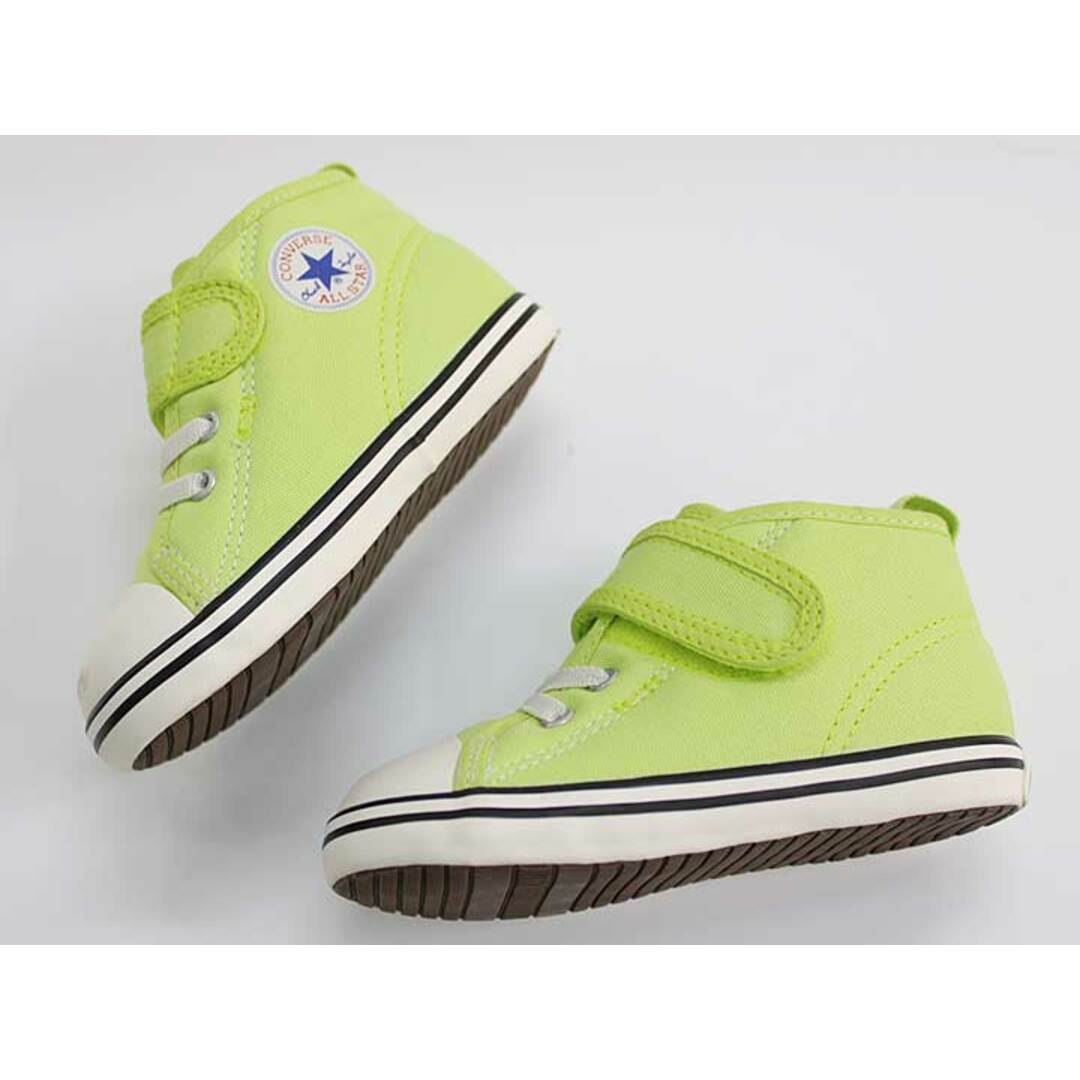 CONVERSE(コンバース)の新品 未使用品▼コンバース/CONVERSE▼14cm スニーカー/シューズ/靴 黄色×白 子供 キッズ kids ベビー baby 男の子 女の子 春夏秋冬 shoes 921042 キッズ/ベビー/マタニティのベビー靴/シューズ(~14cm)(スニーカー)の商品写真