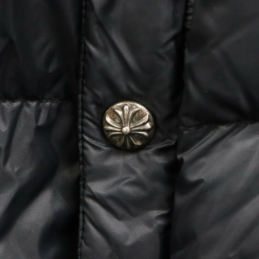 Chrome Hearts(クロムハーツ)のCHROME HEARTS クロムハーツ CHplus Stiff Down Jacket スティッフダウンジャケット ダガージップ クロスボールボタン メンズのジャケット/アウター(ダウンジャケット)の商品写真